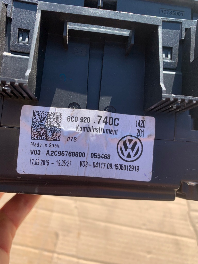 фото №10, Счетчик vw polo v 6r 6c 6c0920740c