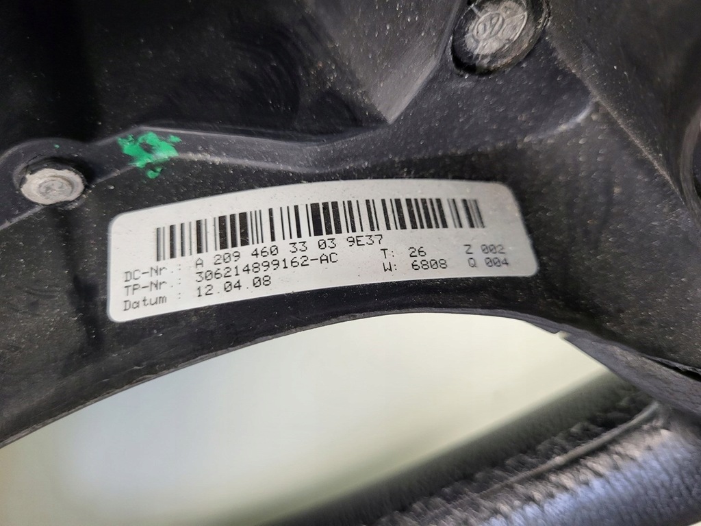 фото №15, Mercedes clk a209 w209 c209 lift amg clk воздуховод с лепестки подушка безопасности