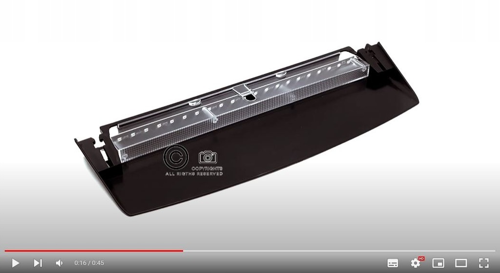 фото №14, Третій світло стоп-сигнал audi a4 b8 s4 a5 08-15 pure