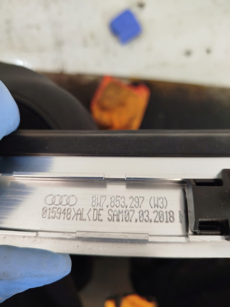 фото №9, Chorm кришки багажника молдинг audi a5 8w cabrio 8w7853297