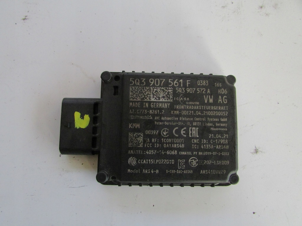 фото №1, Audi a1 ii радар датчик distronic 5q3907561f