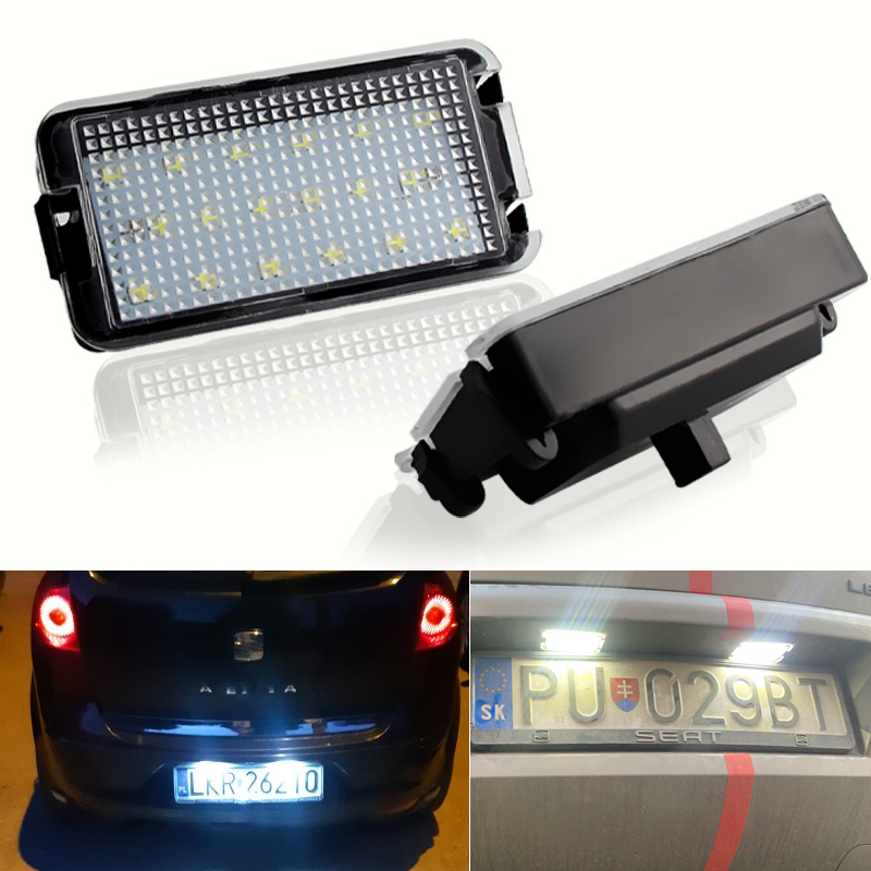 фото №1, 2 szt. світло led лампа led номерного знака rej.do seat i