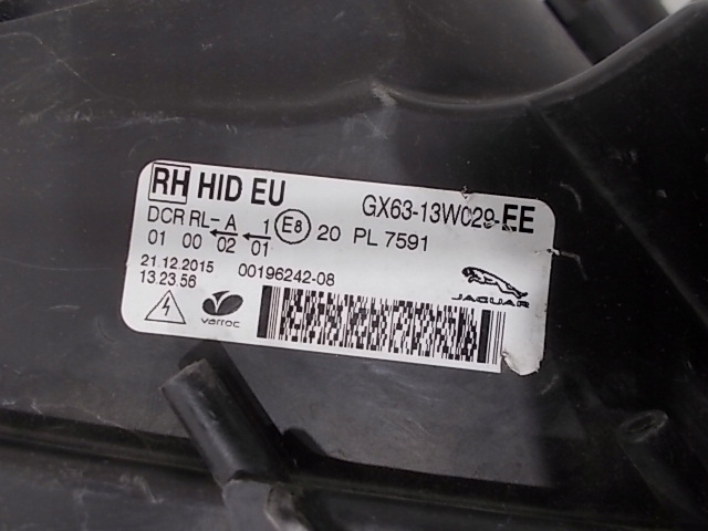 фото №12, Jaguar xf lift 15-24 bi ксенон led лампа права org