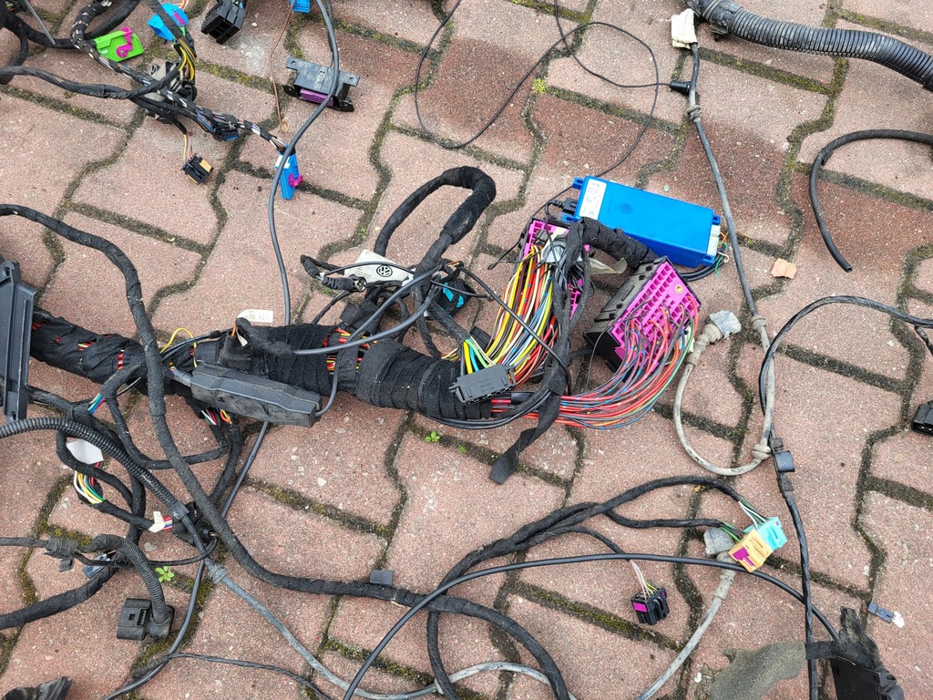 фото №7, Джгут електропроводка салону vw transporter t5 кондиціонер webasto електрика navi