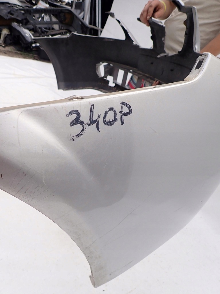 фото №11, Nissan almera n16 lift 03-06 бампер перед передній