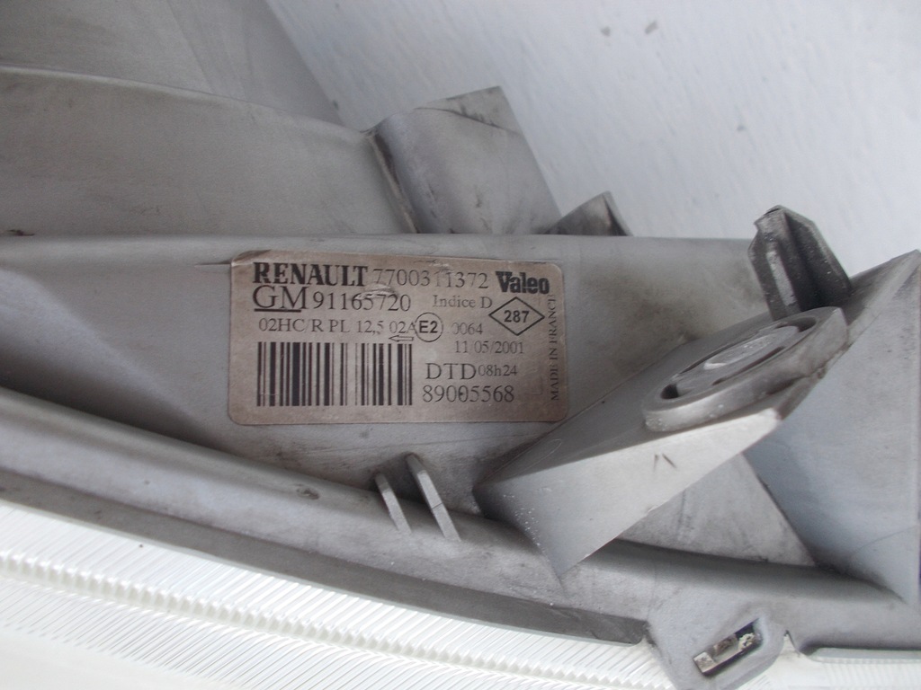 фото №12, Фара лампа renault trafic ii vivaro a valeo