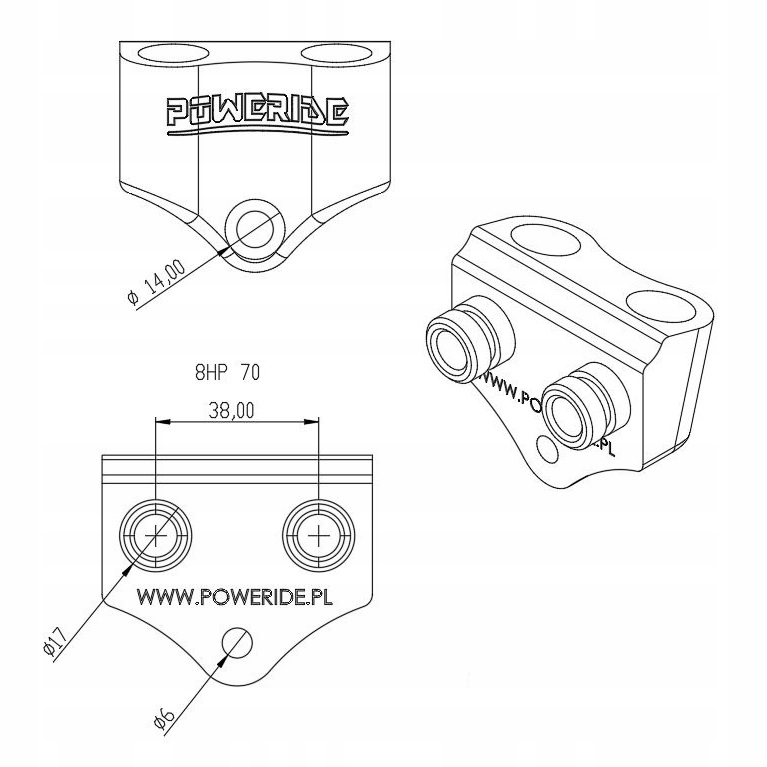 фото №6, Адаптер радіатора оливи do коробки 8hp50 8hp70 bmw