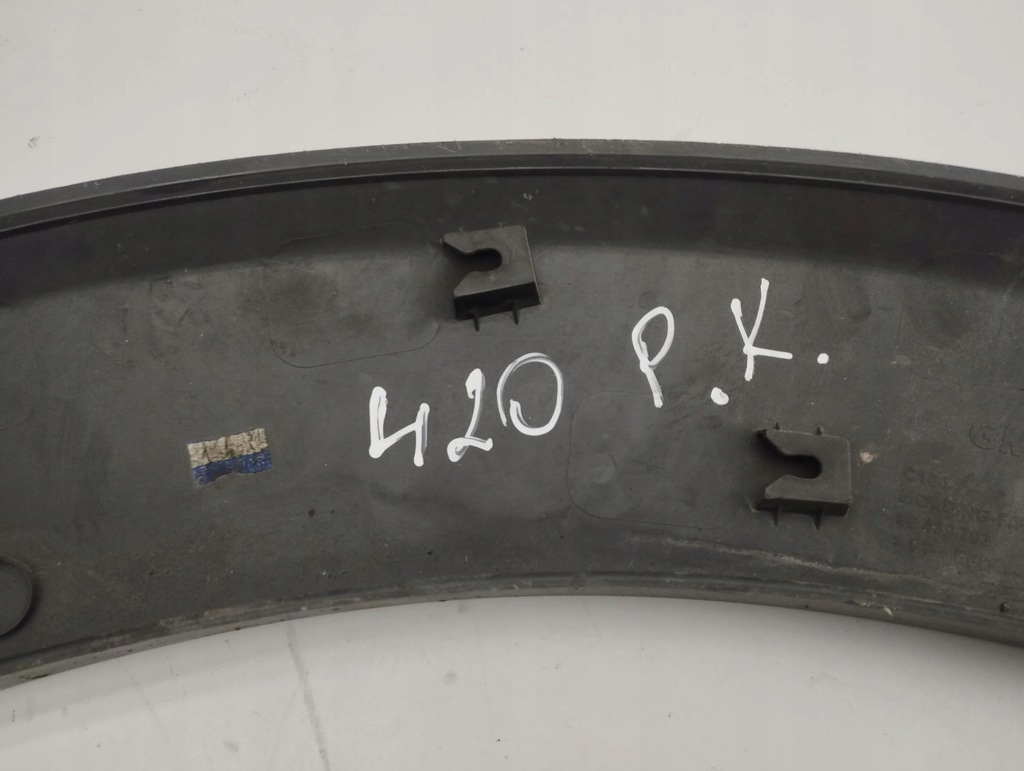 фото №6, Chevrolet captiva 2007 левая сторона молдинг крыла передний