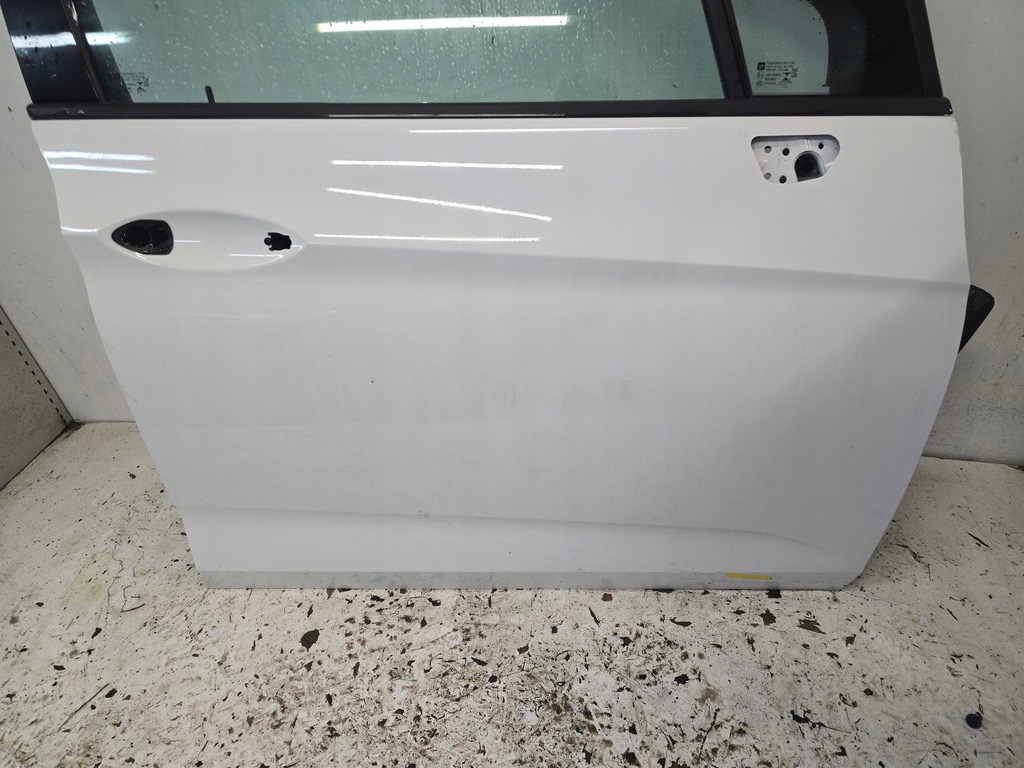 фото №7, Opel astra k двері правий перед праве передні y40r білий