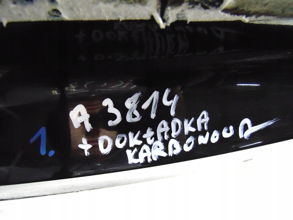 фото №13, Бампер задняя audi tt 8j спойлер диффузор карбон