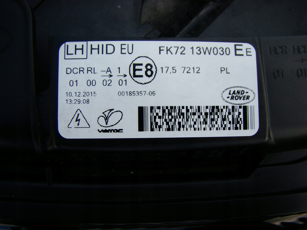 фото №3, Land rover discovery sport ксенон левый лампа левая