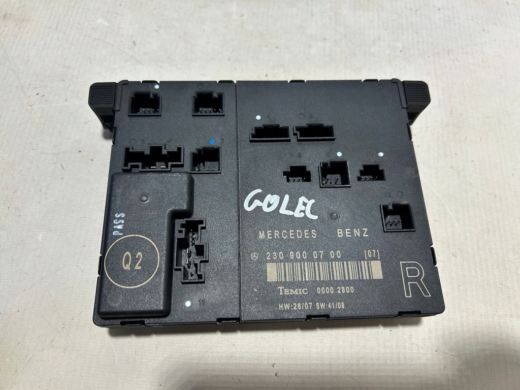 фото №1, Mercedes sl r230 модуль дверь правый 2309000700