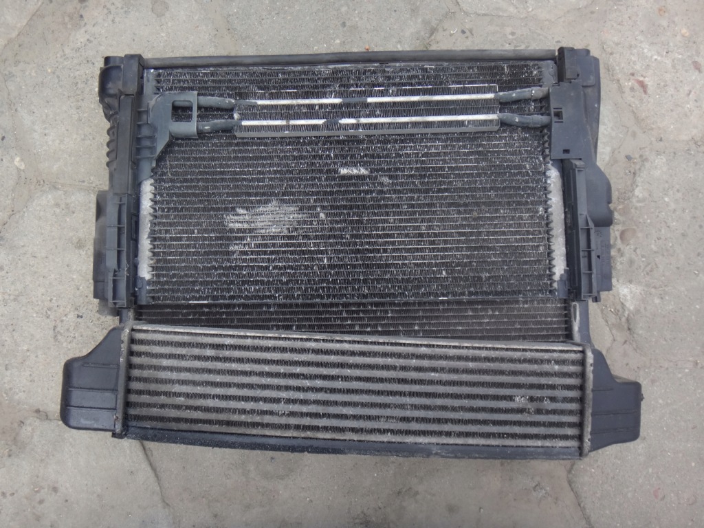 Комплект радіатор радіатор води кондиціонер інтеркулер bmw x3 e83 2.0 d m47 Київ