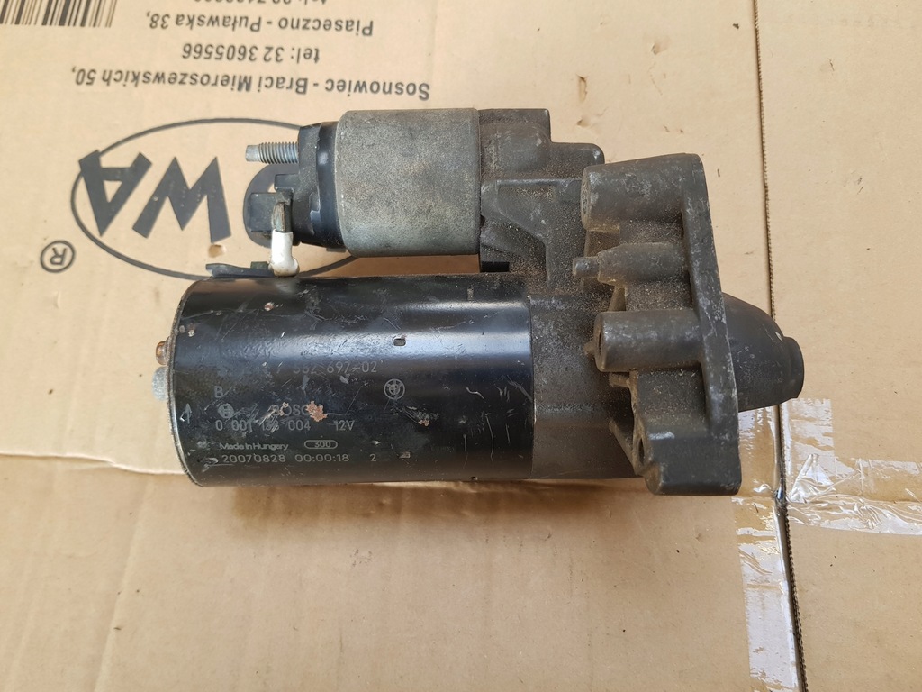 фото №1, Mini r56 стартер 1.4 1.6 0001138004