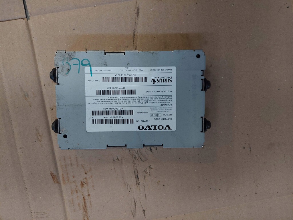 фото №1, Модуль тюнер радіо 31260610 volvo s60 v60