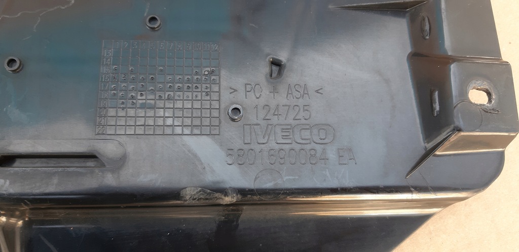 фото №8, Iveco eurocargo euro 6 решётка бампера впуск решётка радиатора 5801690084