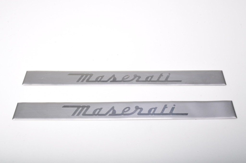 фото №1, Maserati ghibli iii накладки пороговые комплект