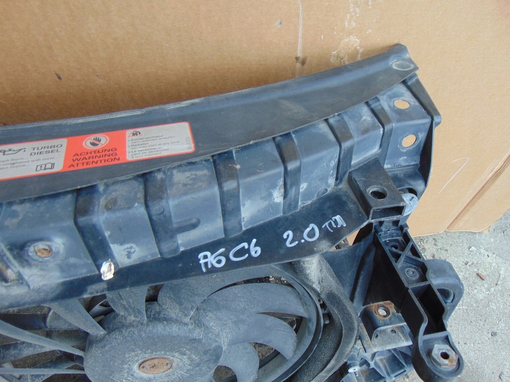 фото №15, Вентилятор радиатора усилитель audi a6 c6 2.0tdi