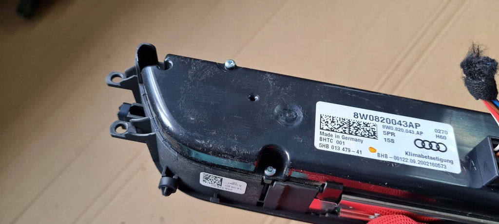 фото №12, Rs5 8w s5 a5 панель обдув кондиционера 8w0820043ap rs4 b9 s4 a4