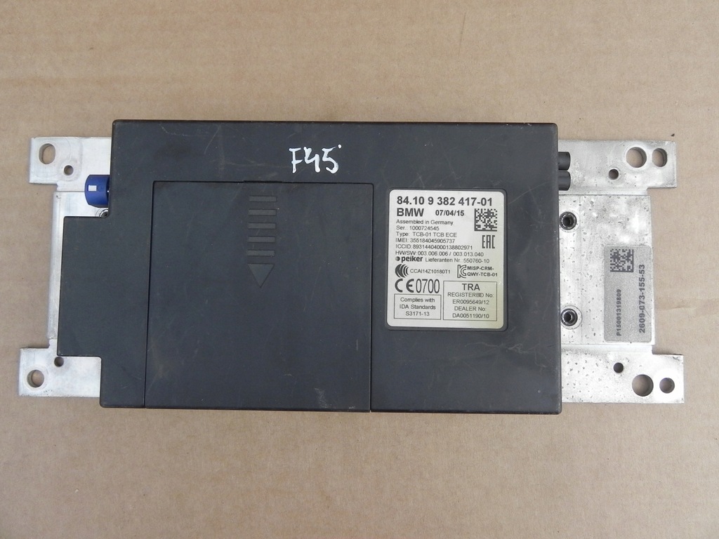 фото №1, Bmw f45 f48 f49 f30 f32 модуль telematic акумулятор 9382417