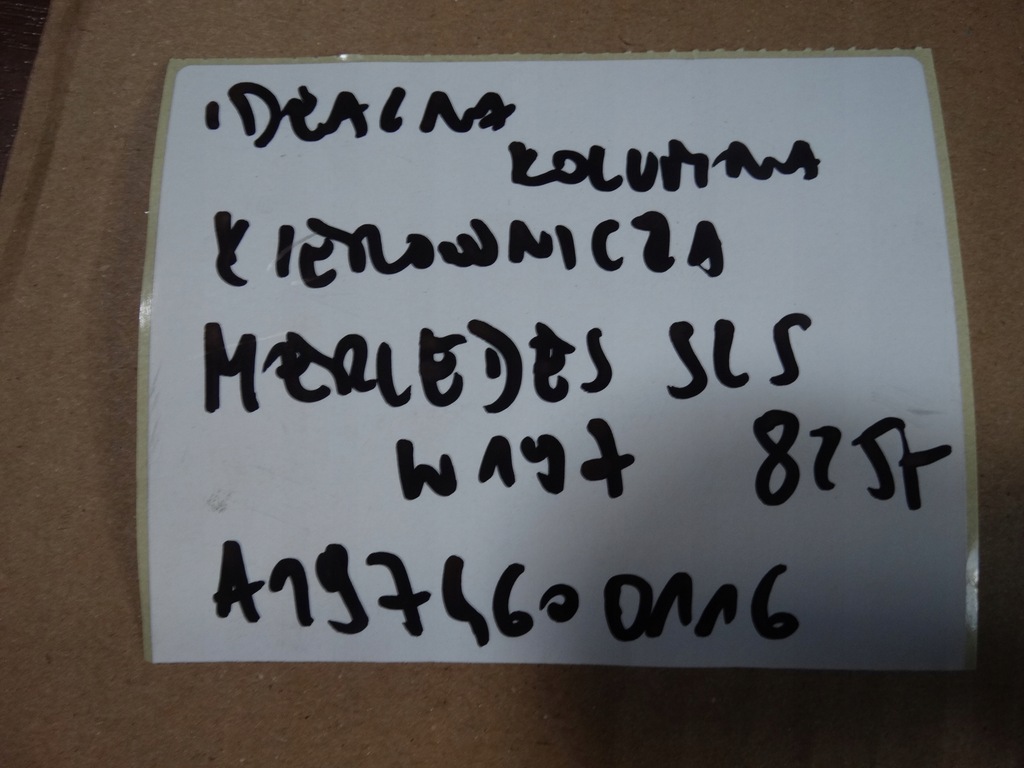 фото №6, Idealna колонка рулевая mercedes sls w197 1