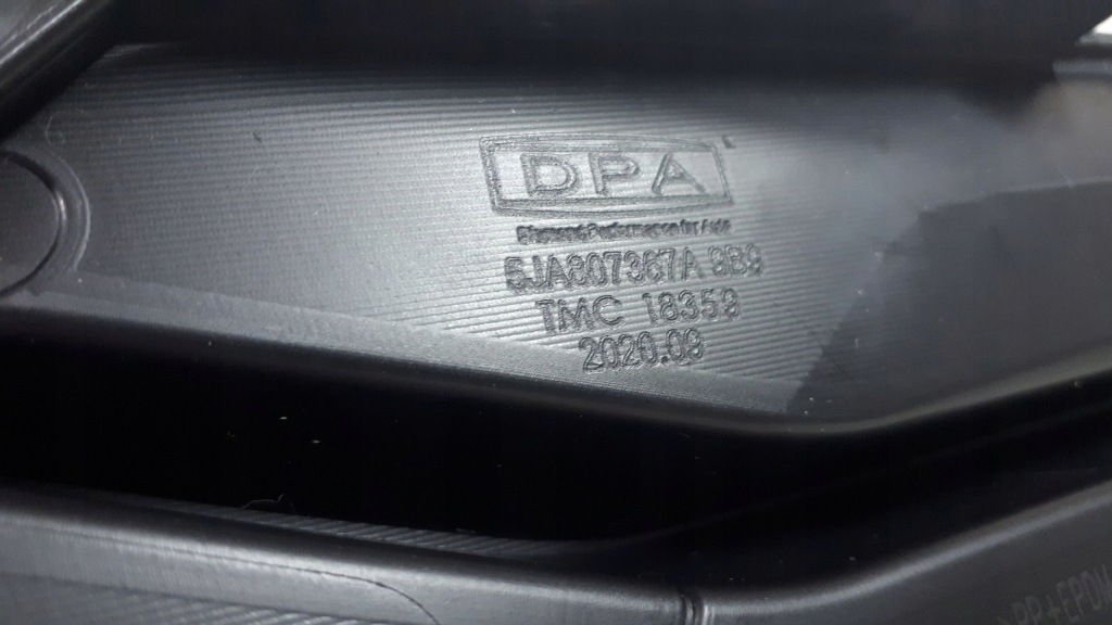 фото №7, Решётка заглушка бампера левая skoda rapid 2012-