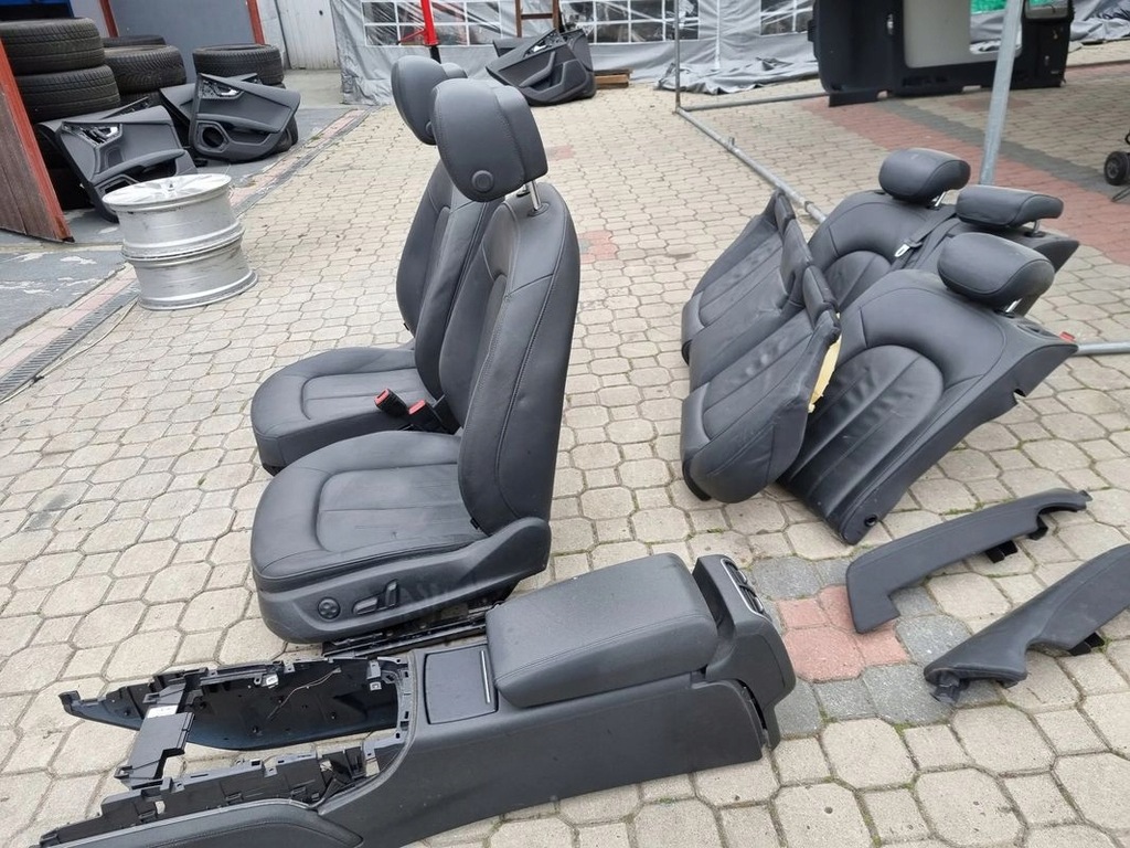 фото №13, Audi a7 сидіння обшивки тунель пам'ять водія abient