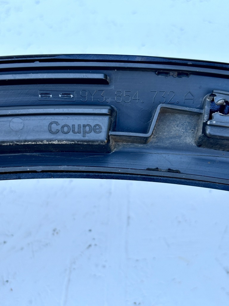 фото №13, Porsche cayenne 9y3 coupe молдинг na крила права задня задня 9y3854732a