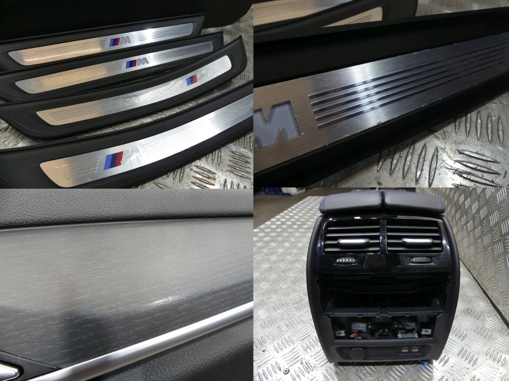 фото №6, Bmw 5 g31 lift sport оббивка сидіння + заднє сидіння підігрів обшивки mpakiet europa