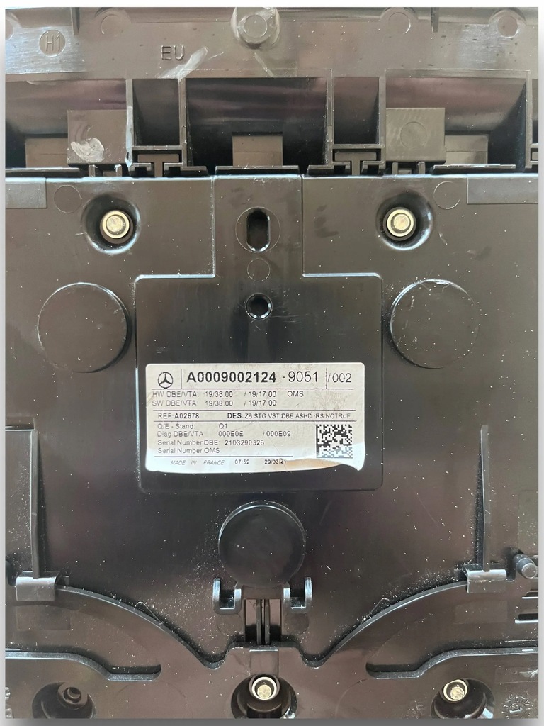 фото №6, Mercedes w247 лампа стельовий 0009002124 #165 !m