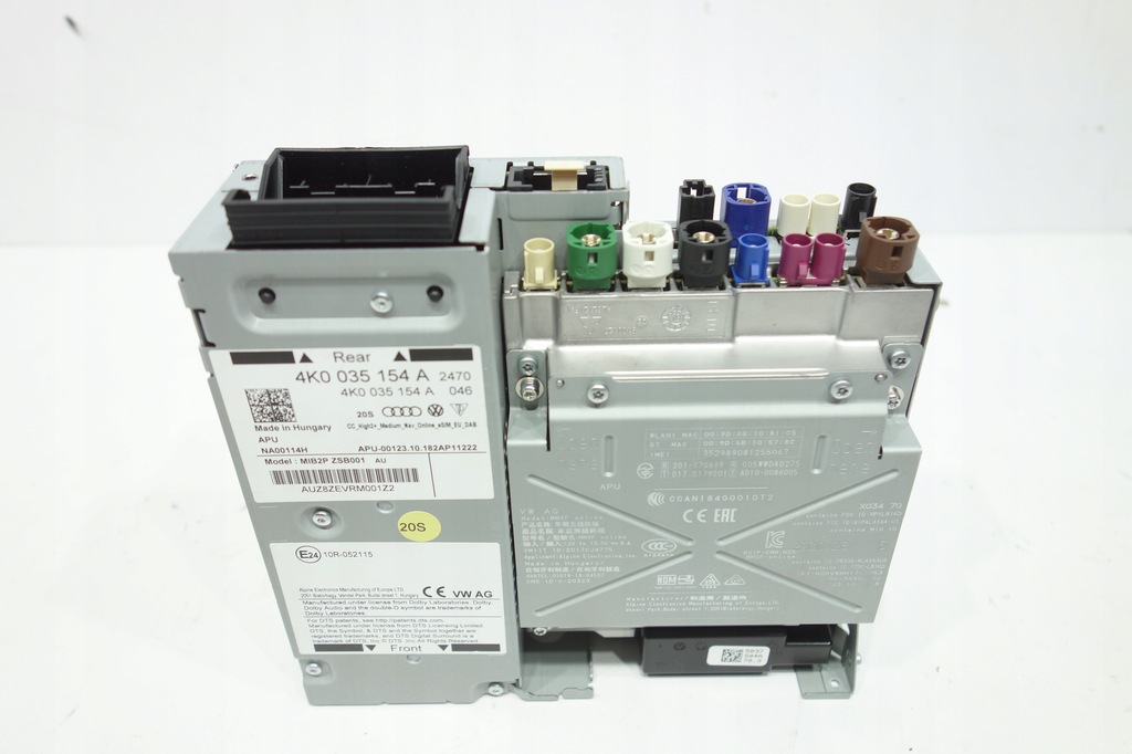 фото №1, Мультимедіа mib2p 4k0035154a navi esim audi a6 c8