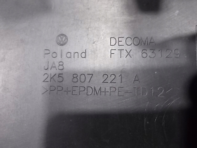 фото №14, Vw caddy lift 10-15 lkv бампер передний оригинал