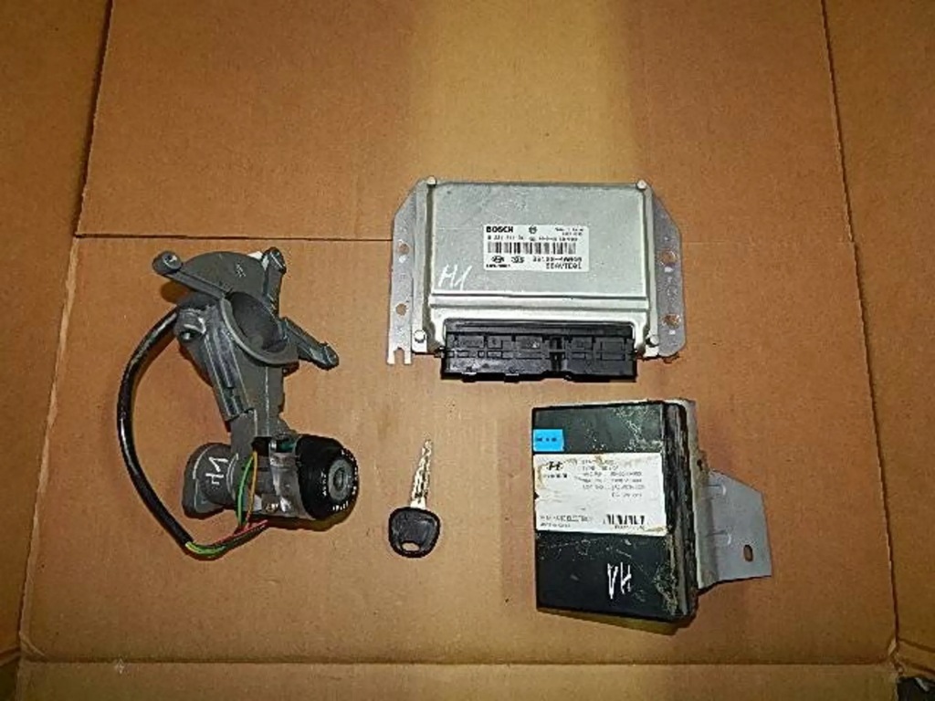 фото №1, Бортовий комп'ютер замок запалювання імобілайзер hyundai h1 2.5crdi 97-08