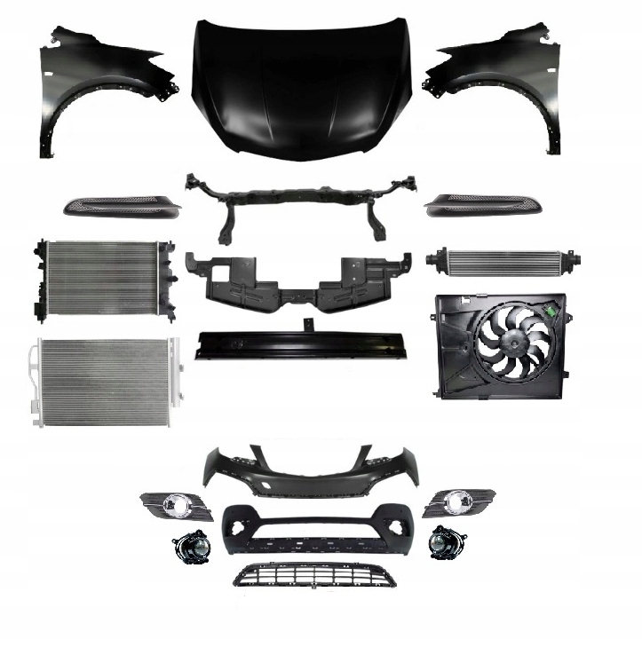 фото №1, Opel mokka 2012-2016 kompletny перед капот