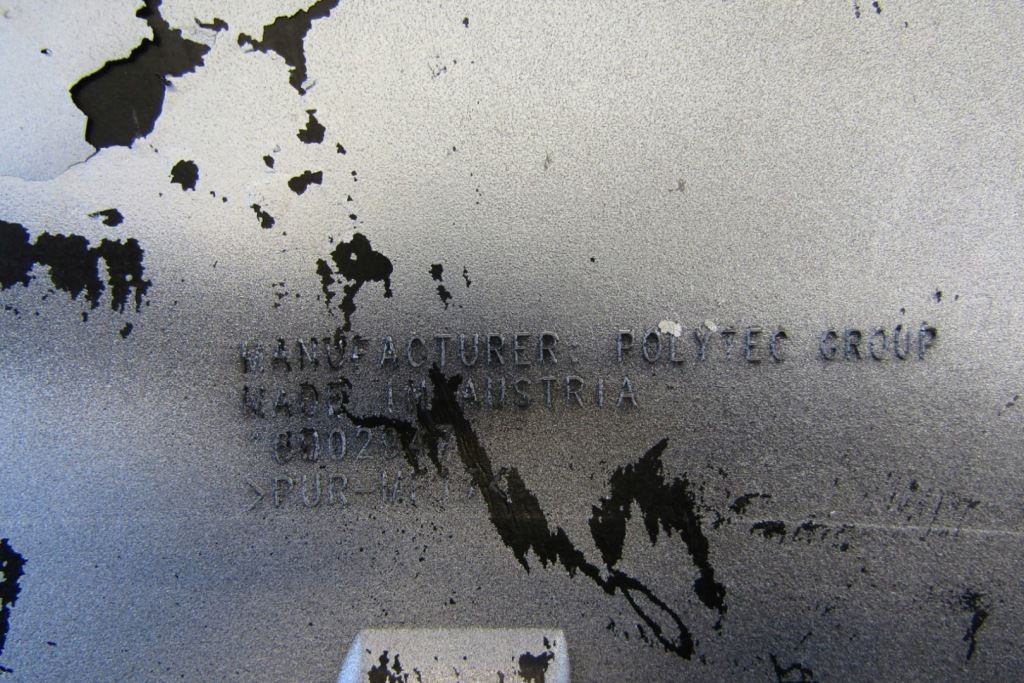 фото №12, Накладка спойлер бампер перед seat ateca xperience