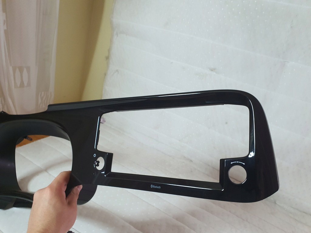 фото №3, Dekor молдинг рамка спідометра радіо hyundai i10 iii