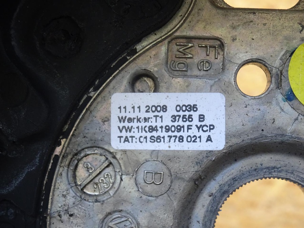 фото №12, Vw golf v r32 gti scirocco повітропровід мультифункція 1k8419091f