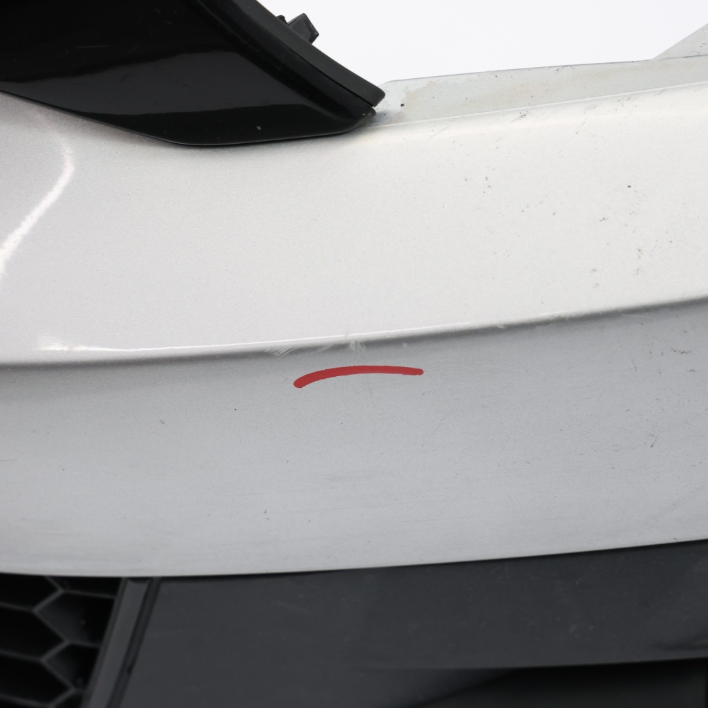 Vw scirocco mk3 передній бампер панель reflex silver сріблястий металік - a7w Зі Шроту