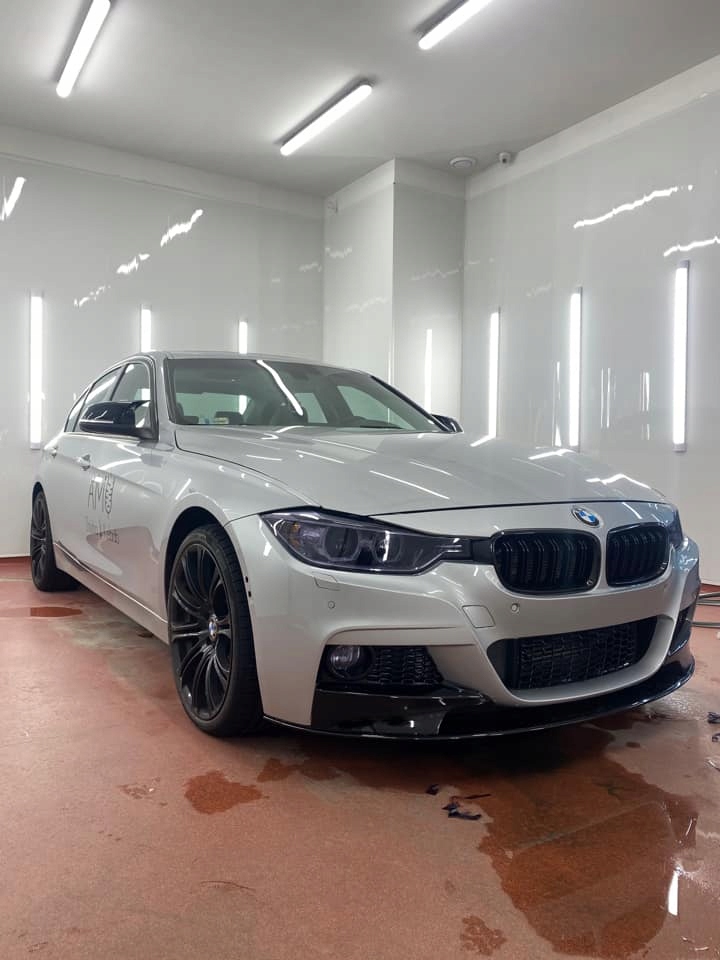 фото №10, Накладка перед перед спойлер сплиттер передний bmw f30 f31 m performance