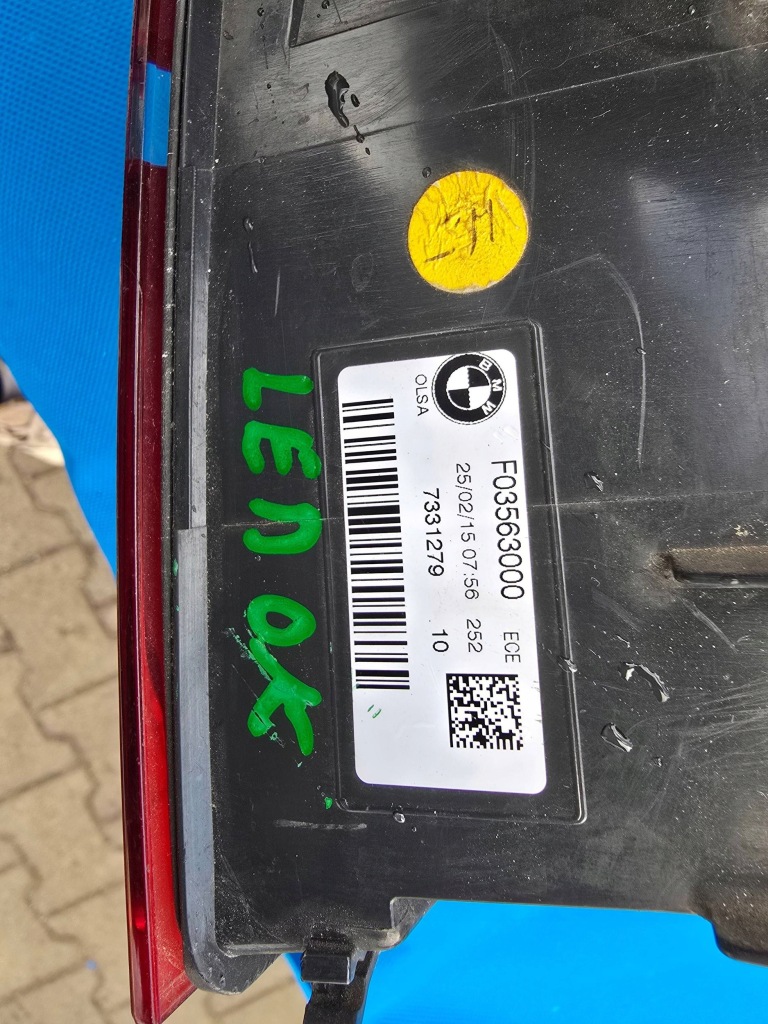 Фара ліва задні задня led кутова bmw x4 f26 європа 7331279 Ціна