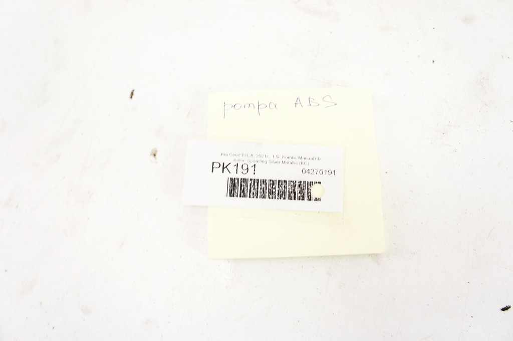 фото №5, Pk191 kia ceed iii 1.5i насос abs 61589-43200