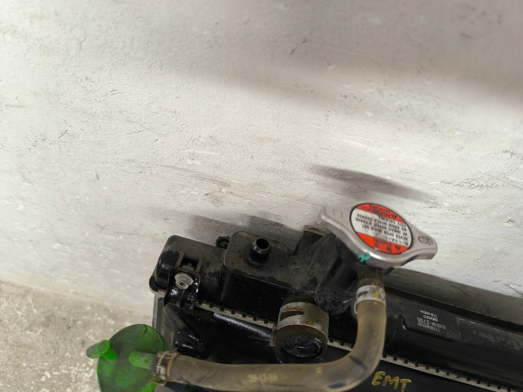 фото №9, Радиатор woda кондиционера nissan pixo вентилятор 17700-m68k00