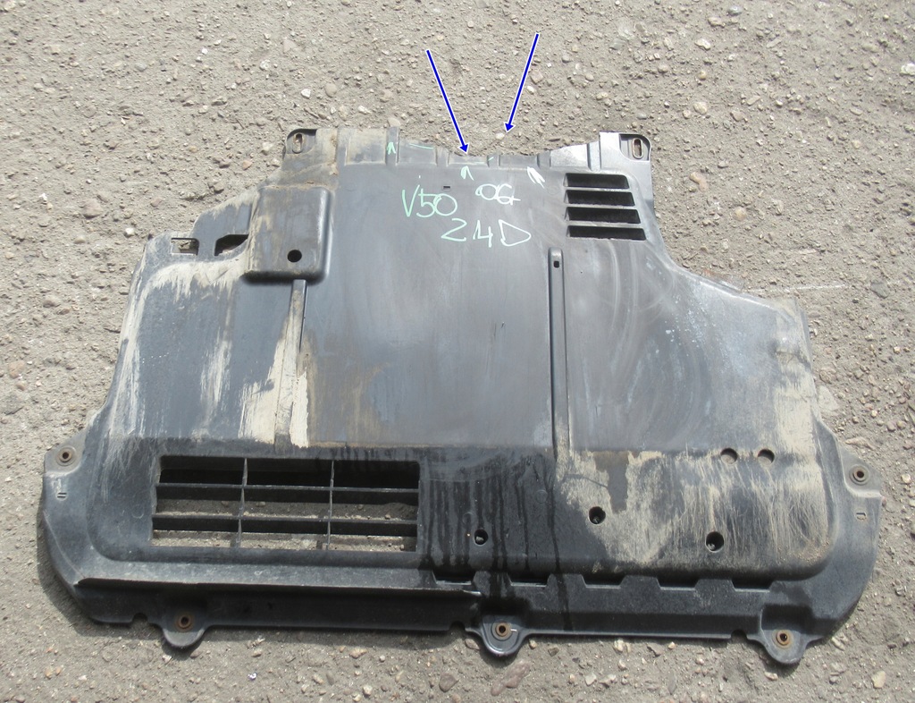 фото №1, Volvo v50 2.4 d 06r kombi защита плита pod двигатель подвеска