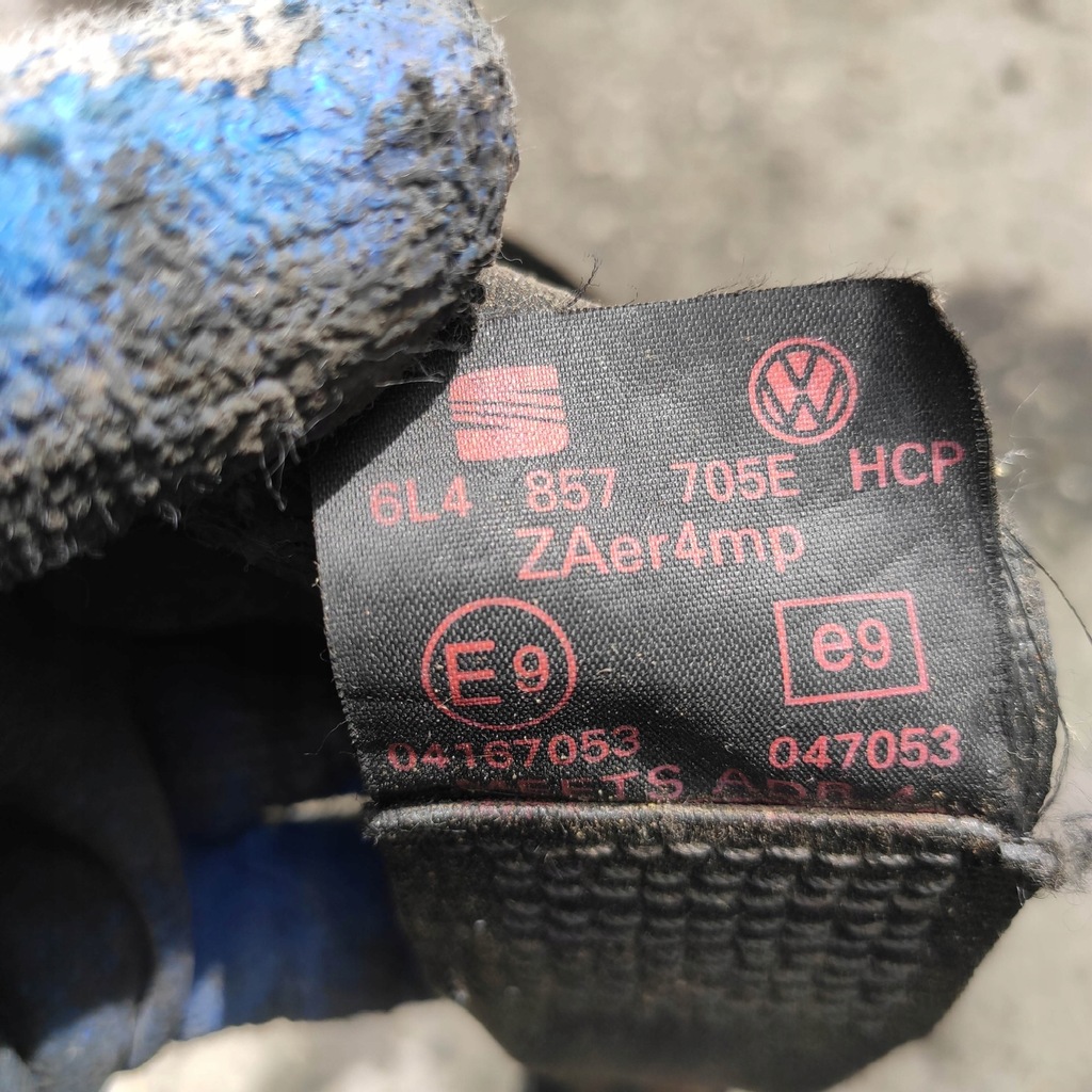 фото №5, Pas безпеки plewy перед 5d ibiza 3