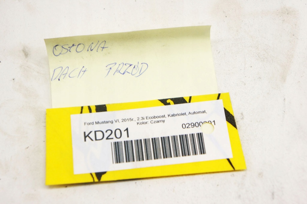 фото №6, Kd201 ford mustang vi защита рамки крыша cabrio