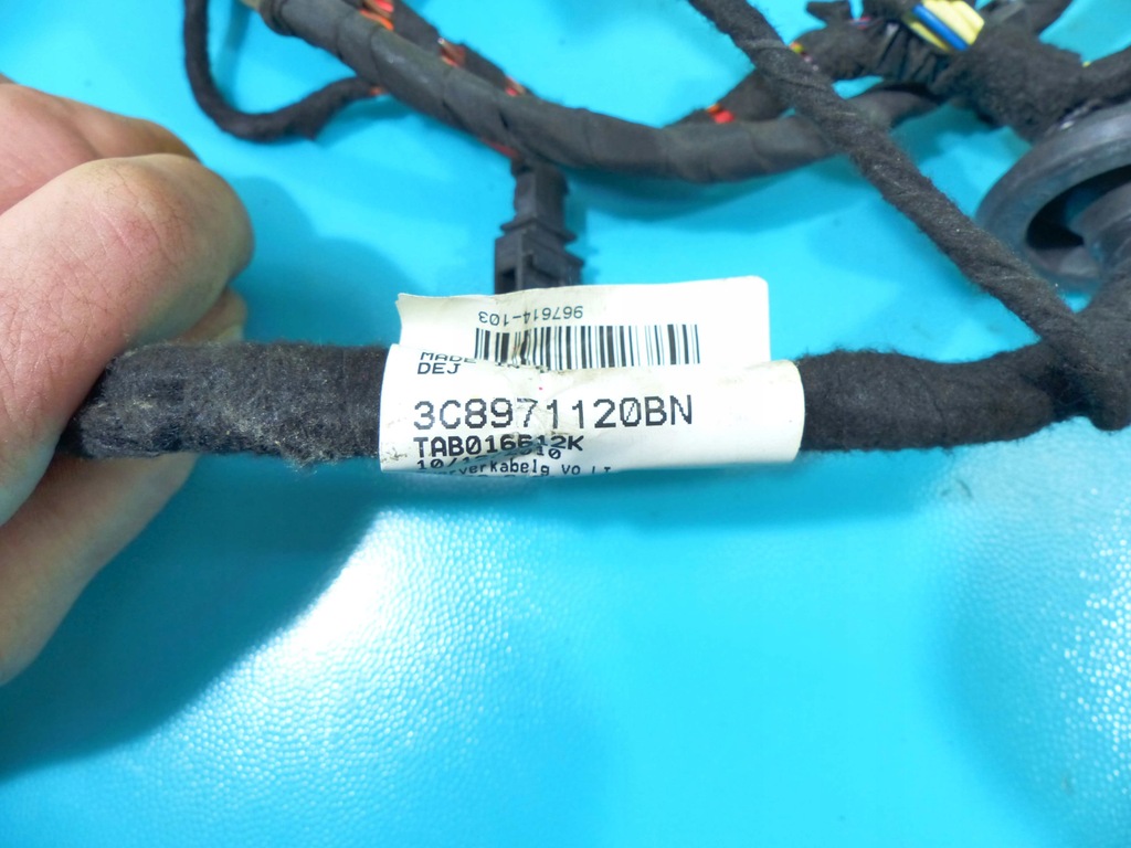 фото №4, Жгут дверь левый перед vw passat cc lift