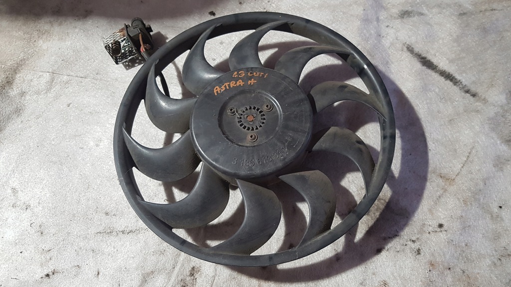 фото №1, Opel astra h 1.3cdti вентилятор 3136613311