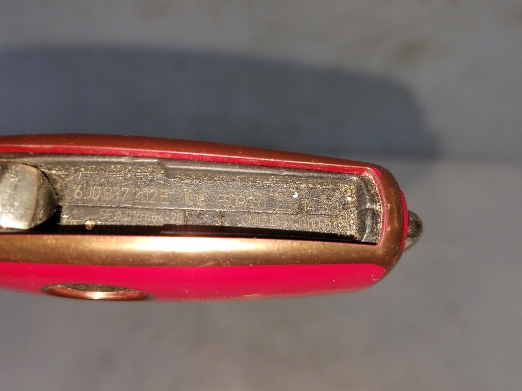 фото №6, Ключ pilot seat toledo iv 6j0837202e