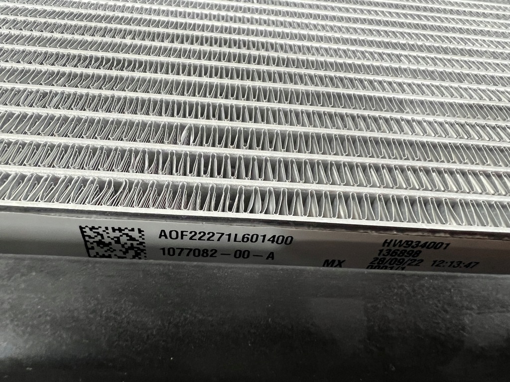 фото №9, Радіатор wody вентилятор tesla 3 przed liftem