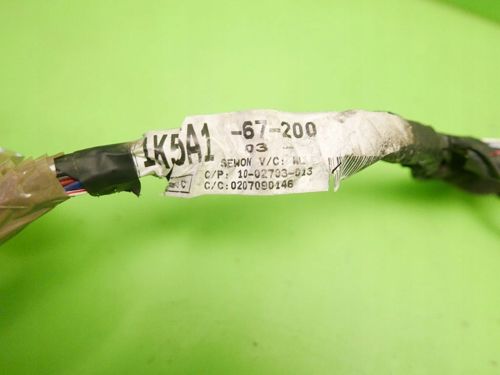 фото №11, Жгут электропроводка правая перед kia carnival i fl